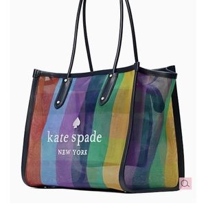 COPY - NWT Kate Spade Ella Extra Large Rainbow Tote Bag